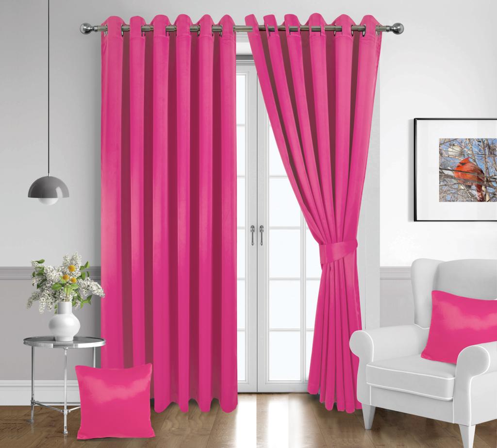 Premium Blackout Eyelet & Ring Top Curtains | 99% Light Blocking, Noise Reduction & Energy Efficient