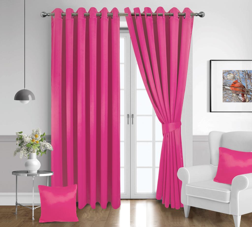 Milanocollections - Premium Blackout Readymade Eyelet & Pencil Pleat Curtains - 99% Light Blocking, Noise Reduction, Energy Efficient